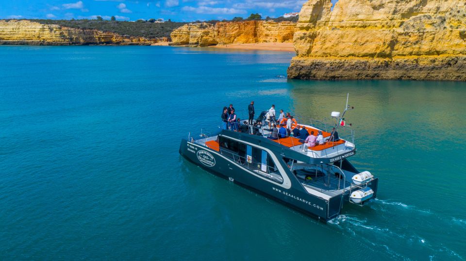 Albufeira: Coastline and Benagil Caves Tour by Catamaran - Accessibility and Amenities