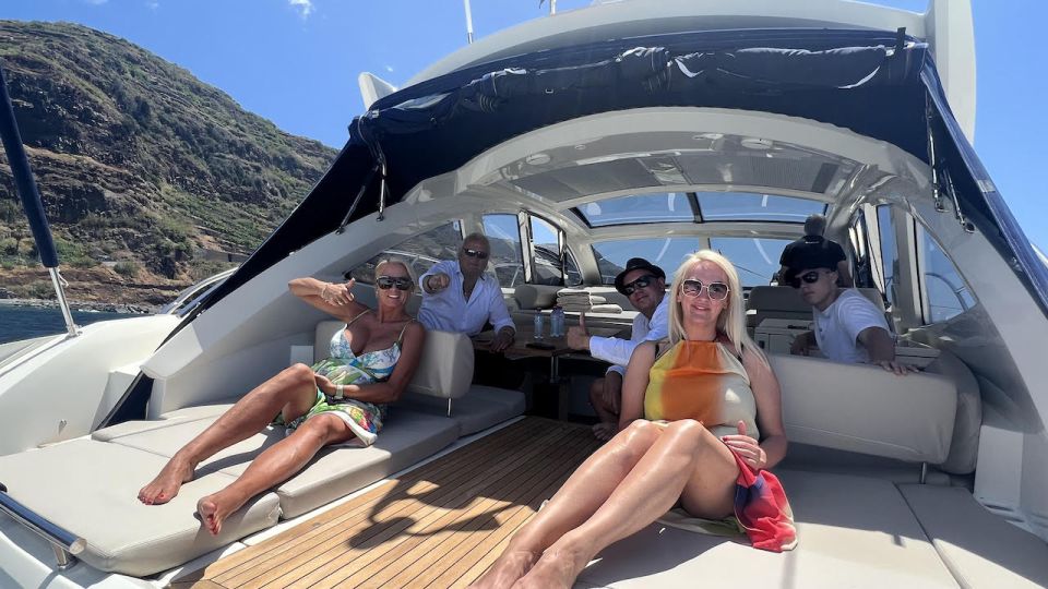 Calheta: Private Charter – Aestus Luxury Boat - What to Expect on the Trip