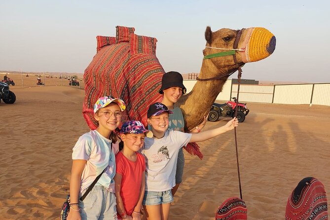 Evening Dubai Desert Safari - Sand Boarding and Camel Ride