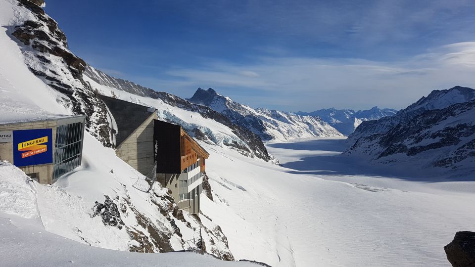 Jungfraujoch Top of Europe: A Self-Guided Alpine Adventure - Outdoor Observation Deck