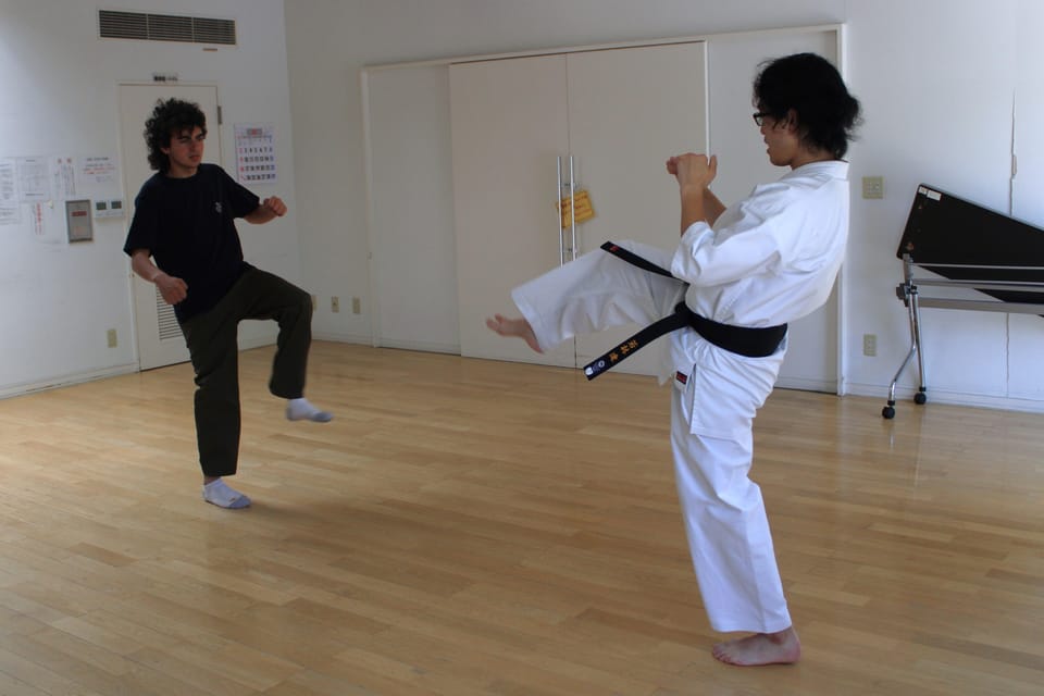 Karate Workout Experience With the Former All-Japan Champion - Age Group Eligibility