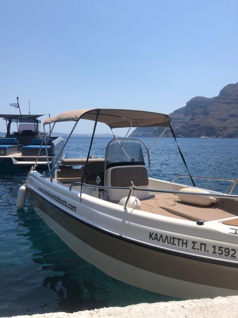 Karolos Rental Boats Santorini - Frequently Asked Questions