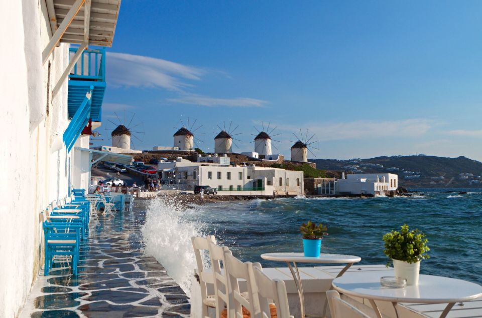 Mykonos: Highlights Tour With Panagia Tourliani Monastery - Beach Experience at Agrari