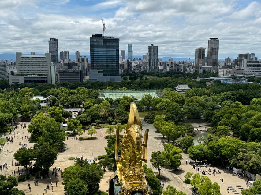 Osaka Castle Tower Guided Tour Review - Panoramic Views