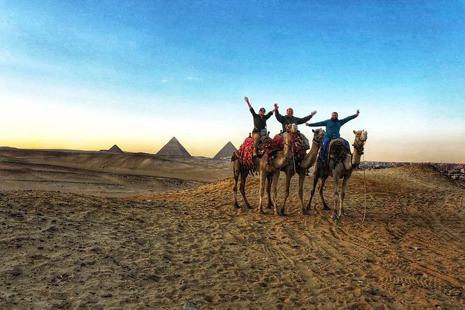 Sunset at Giza Pyramids by Camels - Tour Operator