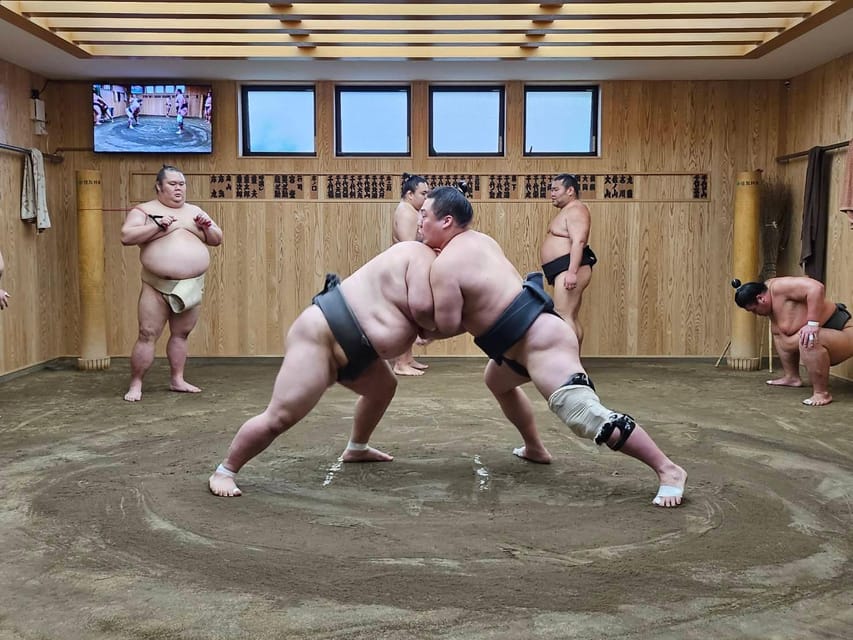 Tokyo Sumo Morning Practice Tour With Private Car Transfer - Etiquette and Photography