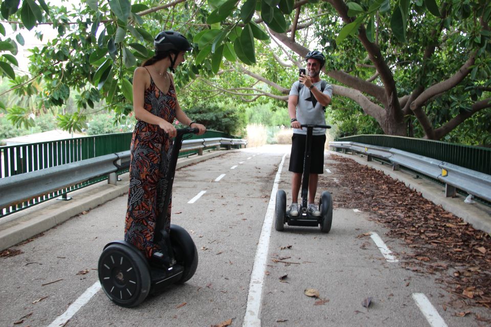 Valencia: Turia & Cabecera Park Private Segway Tour - What to Bring