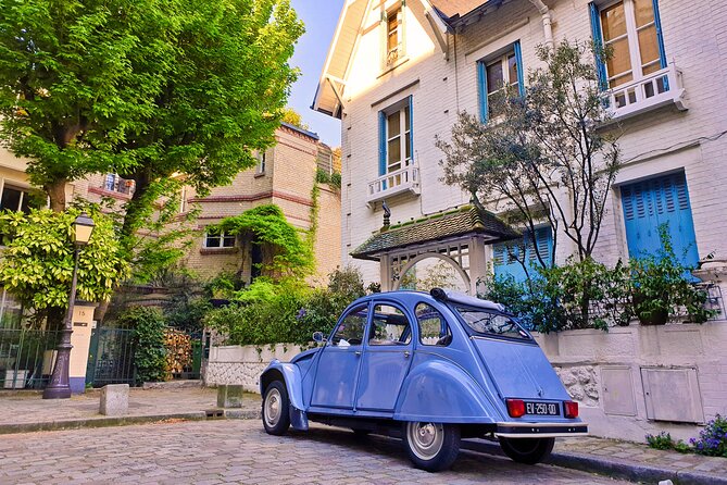 Vintage 2CV Adventure: 3-Hour Paris Secrets Tour - Private Transportation Convenience