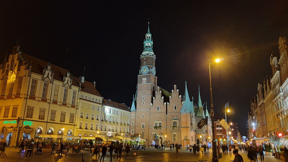 Wroclaw: Guided City Night Tour (2 Hours) - Activity and Duration