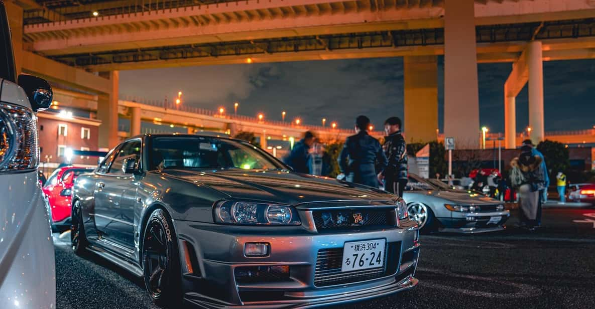 Daikoku PA and Tokyo Tour by 700HP R34 GT-R (Private Tour) - Daikoku Parking Area