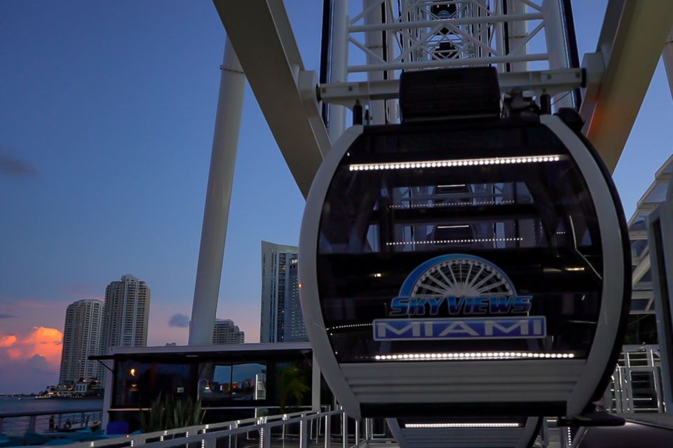 Miami: Skyviews Miami Observation Wheel Flexible Date Ticket - How to Book and Reserve