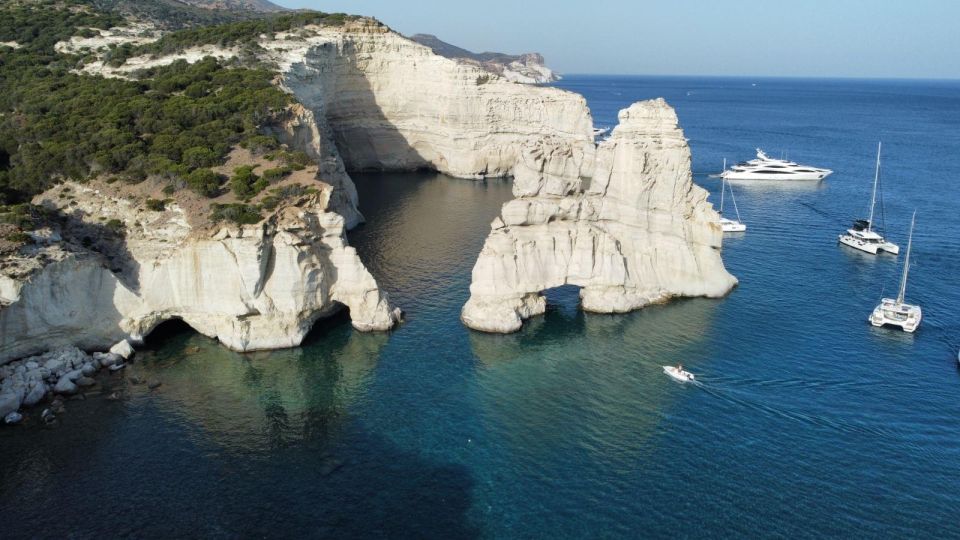 Milos: the Description of the Characteristics of the Milos Island With or Without the Capetanios - Scenic Boat Ride Enjoyment