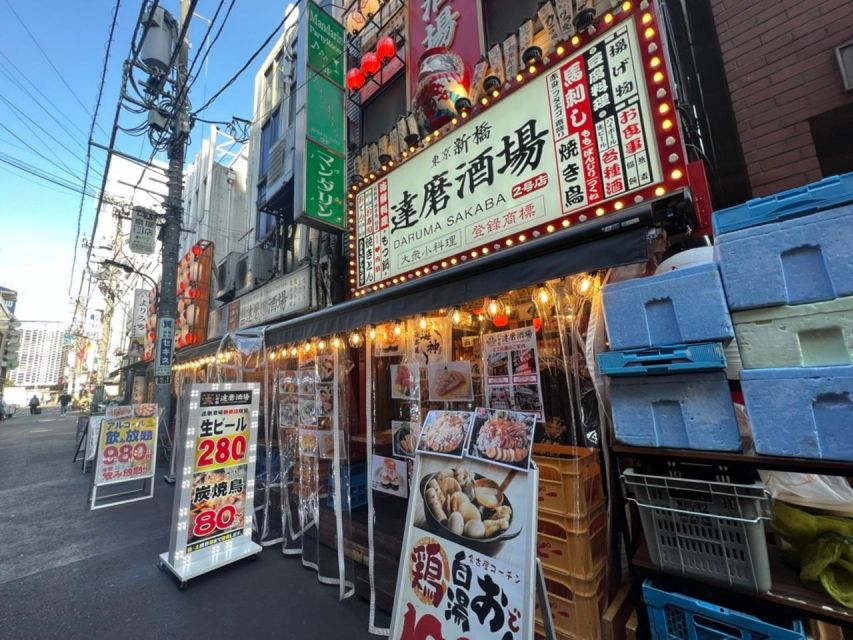 Shimbashi Daytime Drinking Tour - Reflection and Respite at Shrine