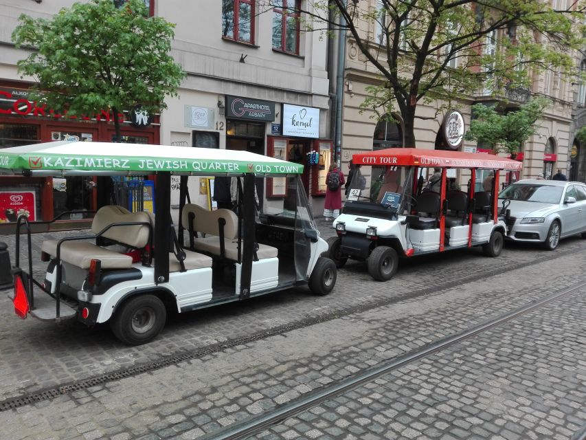 Krakow: Jewish Quarter and Schindler Factory by Golf Car - Frequently Asked Questions