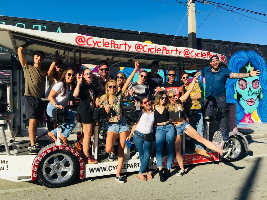 Miami: Wynwood Party Bike Bar Crawl - Frequently Asked Questions