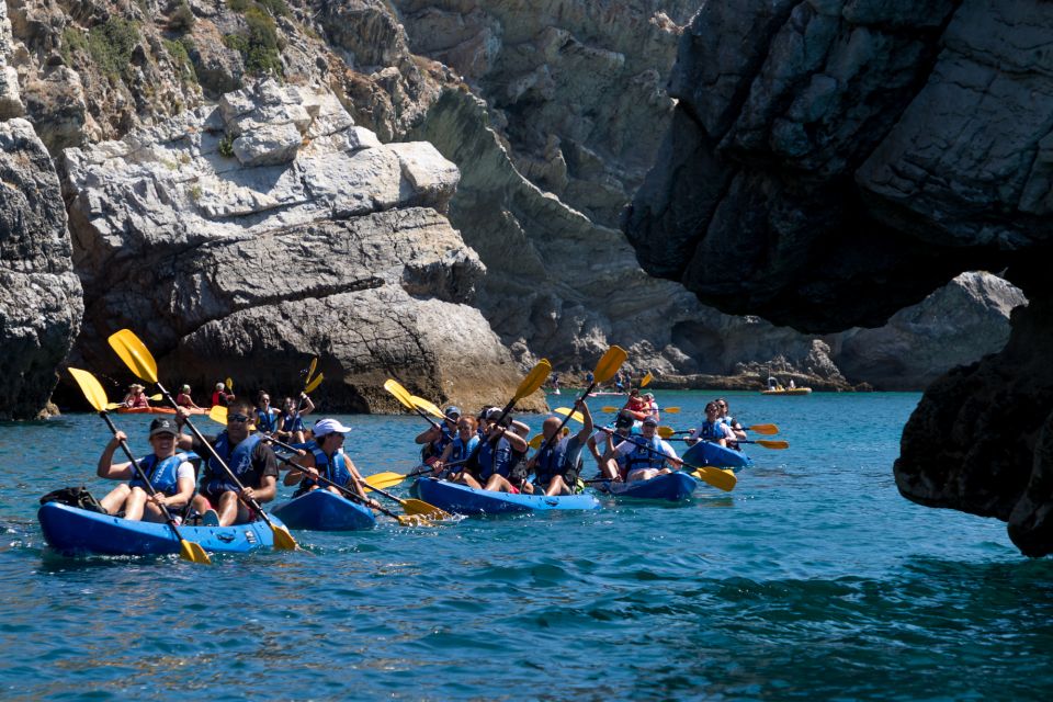 Sesimbra: Arrabida Natural Park & Caves Guided Kayaking Tour - Frequently Asked Questions