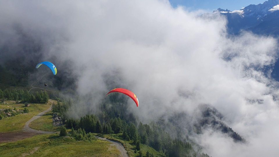 Chamonix-Mont-Blanc: Mountain Tandem Paragliding Flight - Key Points