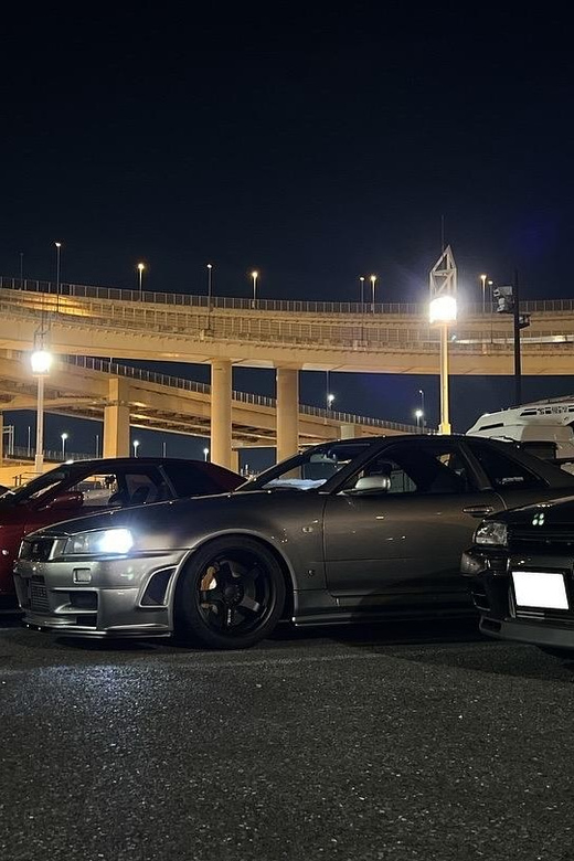 Daikoku PA and Tokyo Tour by 700HP R34 GT-R (Private Tour) - Key Points