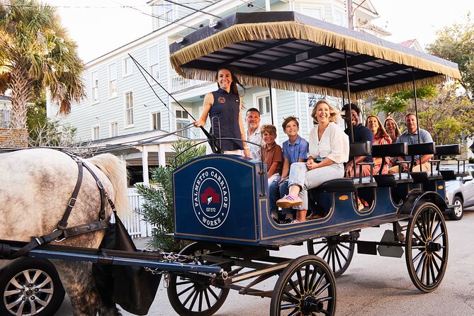 Daytime Horse-Drawn Carriage Sightseeing Tour of Historic Charleston - Key Points