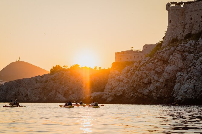 Dubrovnik Sunset Sea Kayak Tour With Locals - Key Points