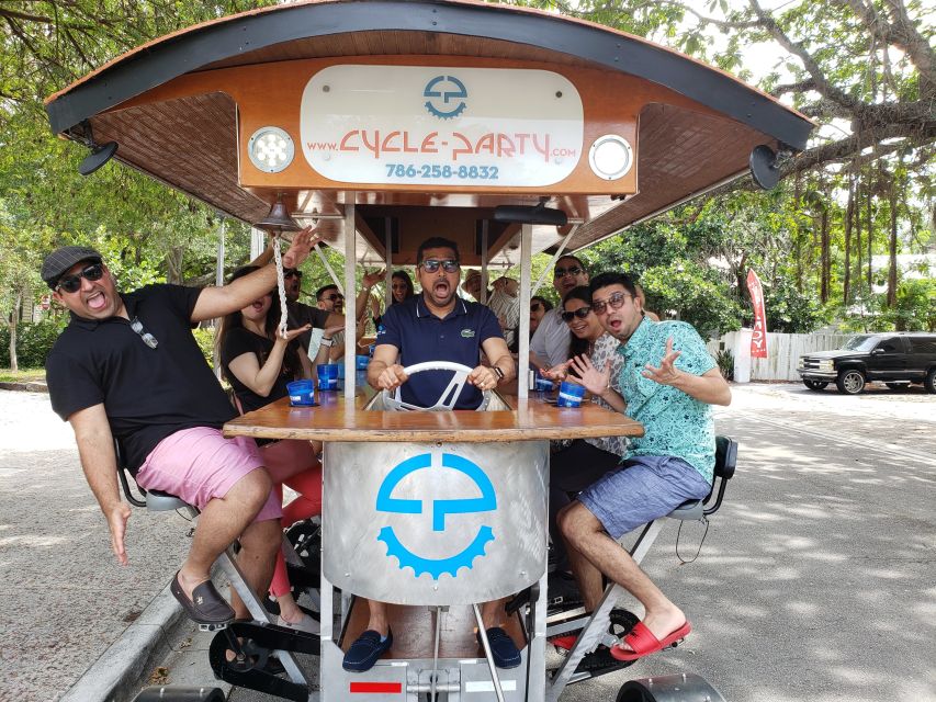 Fort Lauderdale: Party Bike Bar Crawl - Key Points