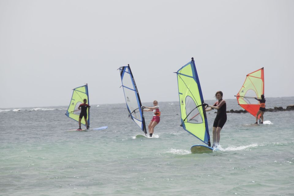 From Corralejo: Small Group Windsurfing Class in El Cotillo - Key Points