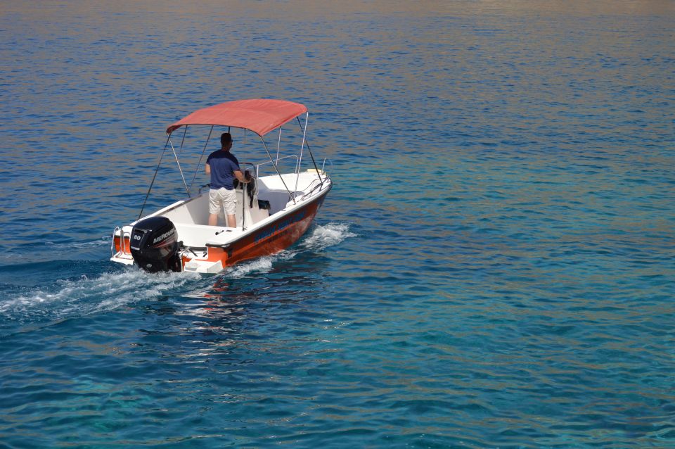 From Hora Sfakion: Private Boat Rental for Day Cruising - Key Points