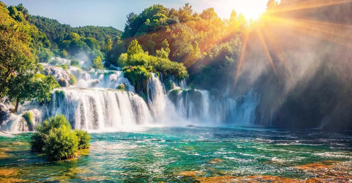 From Split/Trogir: Krka Waterfalls & Primosten Private Tour - Key Points