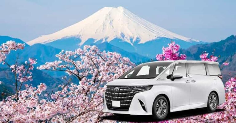 From Tokyo: Mt Fuji Private One Day Trip (w/ Toyota Alphard) Oishi Park