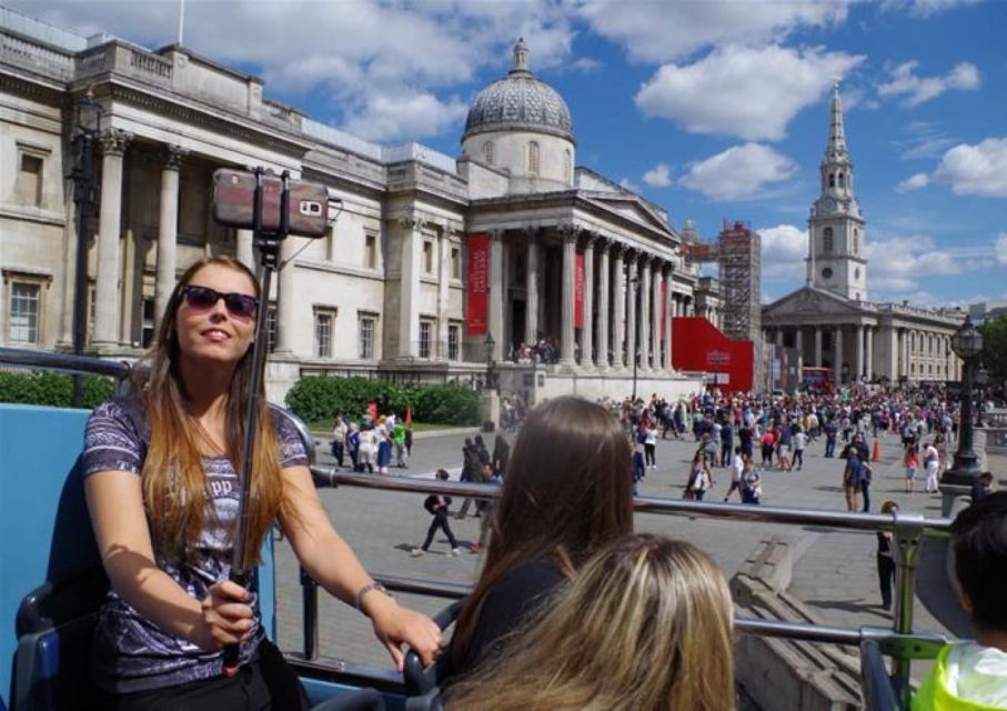 Hop-on Hop-off London Bus Tour & The London Eye - Key Points