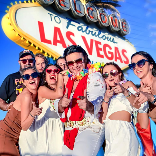 Las Vegas: Elvis Wedding With Las Vegas Sign Photos Included - Key Points