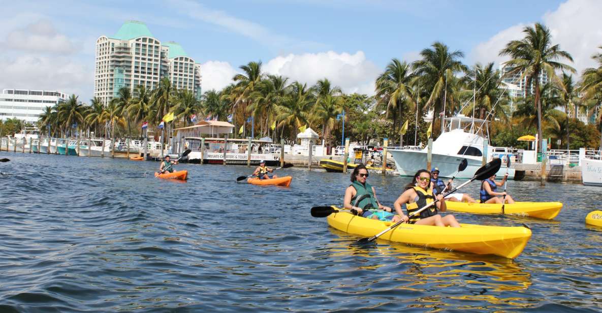 Miami: Biscayne Bay Kayak or Paddleboard Rental - Key Points