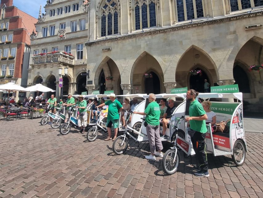 Münster: Private Guided Rickshaw City Tour - Key Points