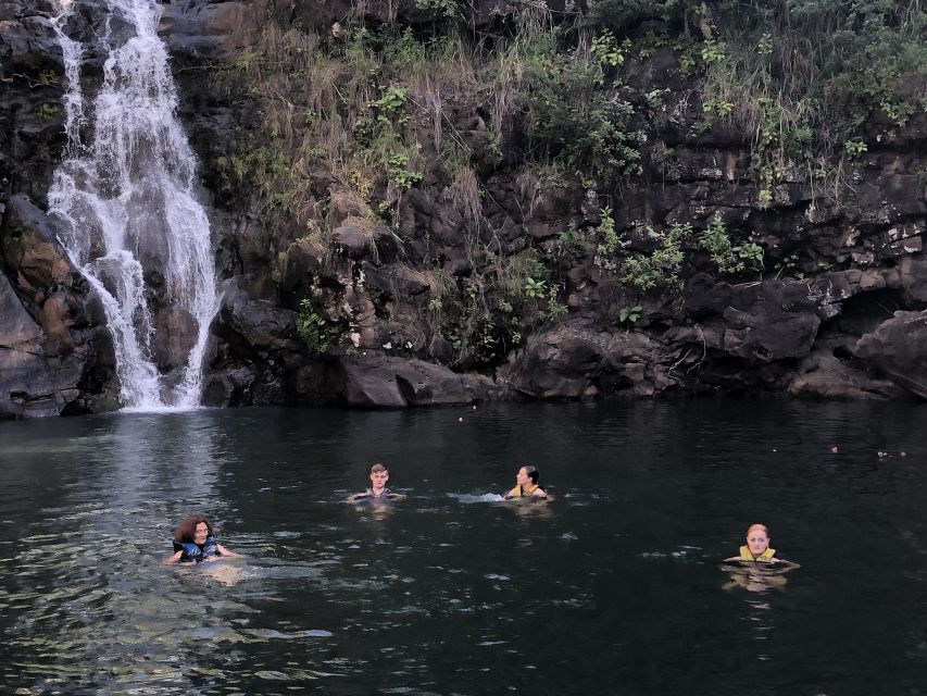 Oahu: North Shore Waterfall Swim - Key Points