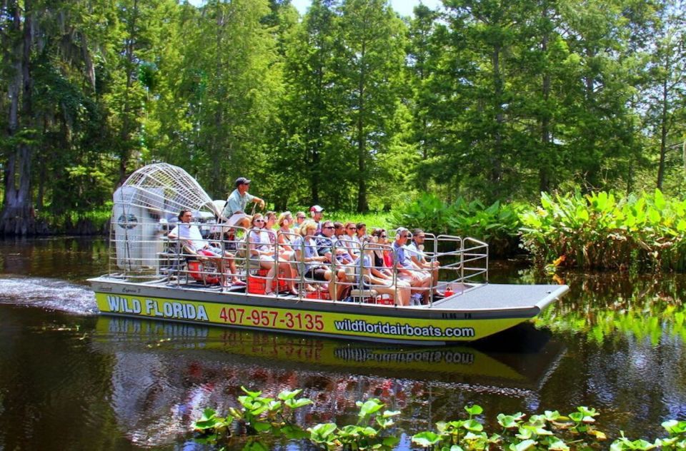 Orlando: Wild Florida Airboat Ride With Transport & Lunch - Key Points