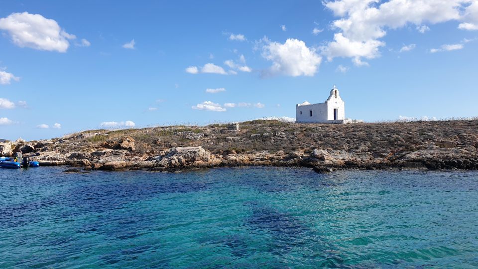 Panteronisia and Antiparos on a Pirate Boat From Paros - Key Points