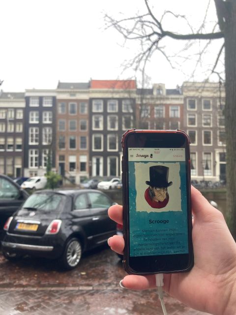 Private Amsterdam Self-Guided Scrooge City Game - Key Points