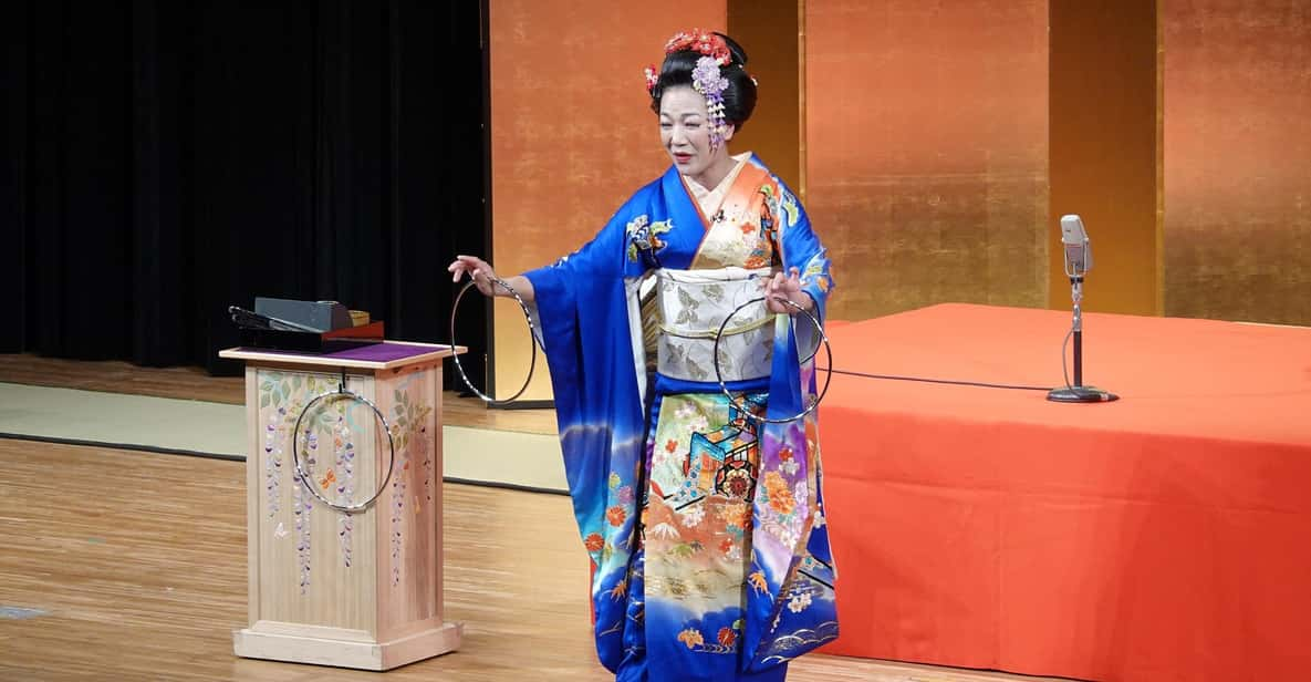 Rakugo Comedy Show, Daikagura and Magic Show at Kanda TOKYO - Key Points