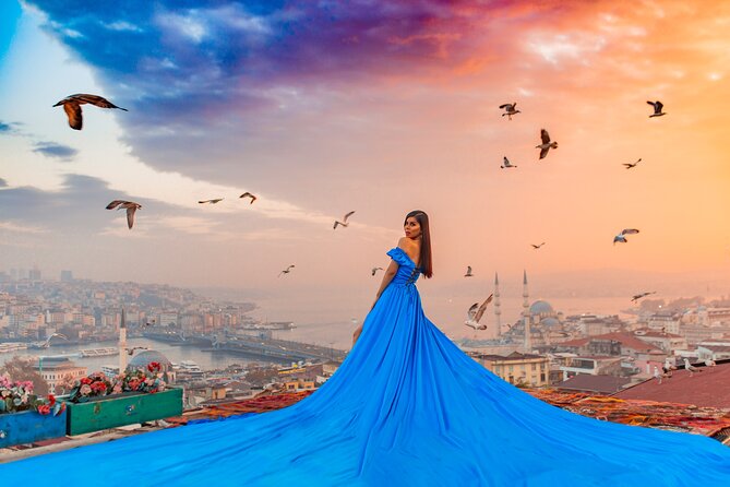 Rooftop Flying Dress Photo Shoot in Istanbul - Key Points