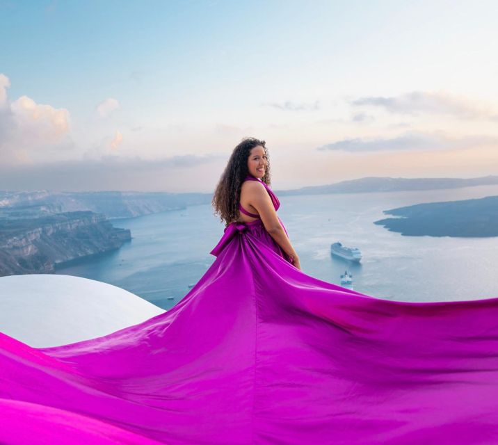 Santorini: Flying Dress Photoshoot Activity Overview