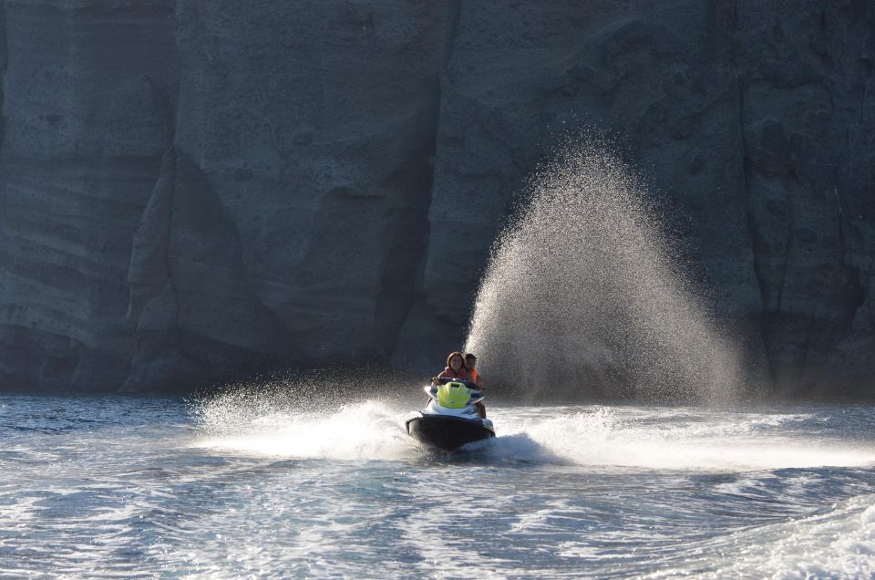 Santorini:Volcanic Beaches Cruise With Jet Ski - Key Points