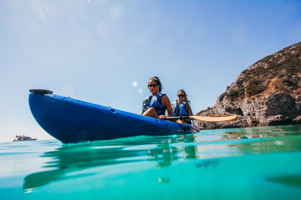 Sesimbra: Arrabida Natural Park & Caves Guided Kayaking Tour - Key Points