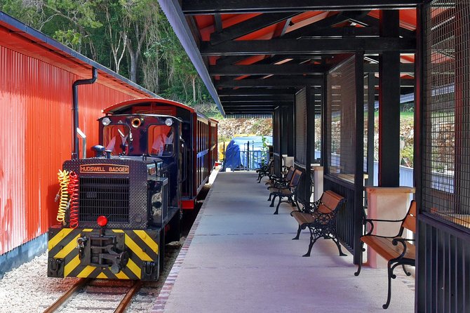 St.Nicholas Abbey Heritage Railway - Train Journey Experience