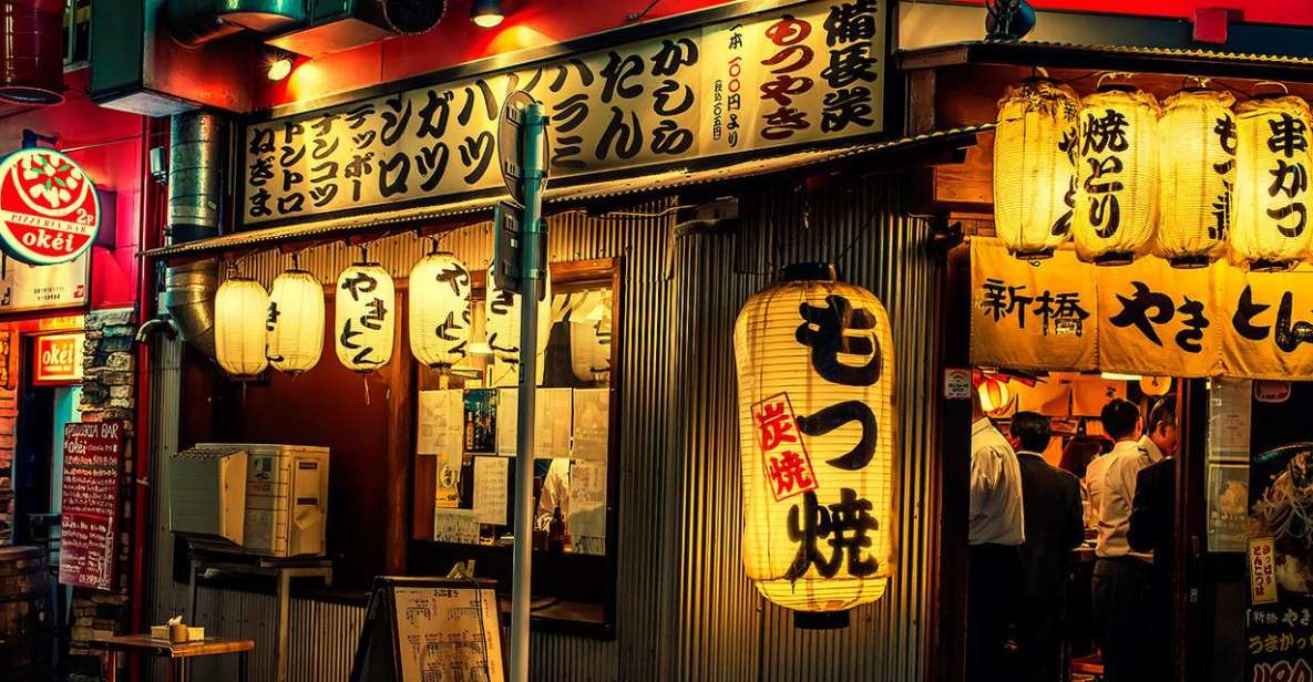 Tokyo: 3-Hour Food Tour of Shinbashi at Night - Key Points