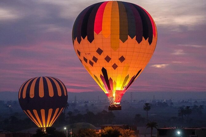 1 Day Private Tour With Hot Air Balloon From Hurghada to Luxor - Key Points