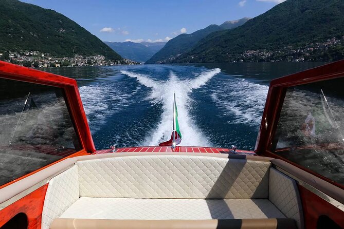 1 Hour Private Wooden Boat Tour on Lake Como 10 Pax - Inclusions