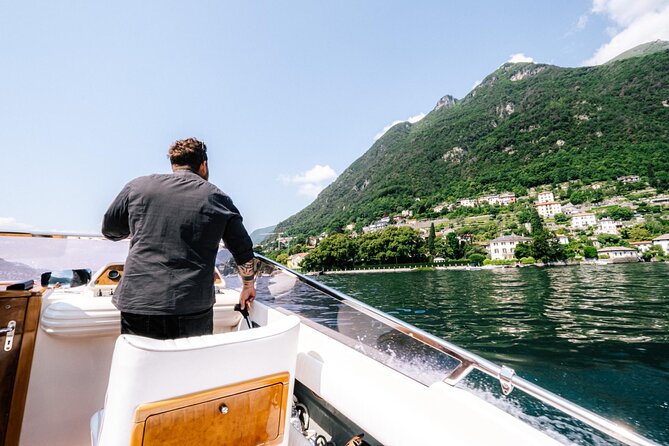 3 Hour Private Cruise On Lake Como By Motorboat Activity Details