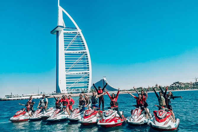 30 Mins Jet Ski Tour Burj Al Arab And Burj Khalifa, Dowtown Dubai Tour Overview