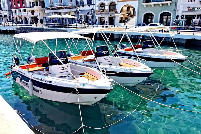 4-Hour Private Boat Rental Without Skipper at Agios Nikolaos - Boat Details and Capacity