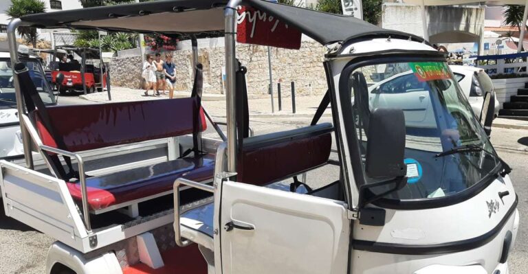 Albufeira: Guided Tour By Tuk Tuk Tour Overview